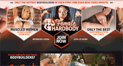 Desktop Screenshot of femalehardbody.com